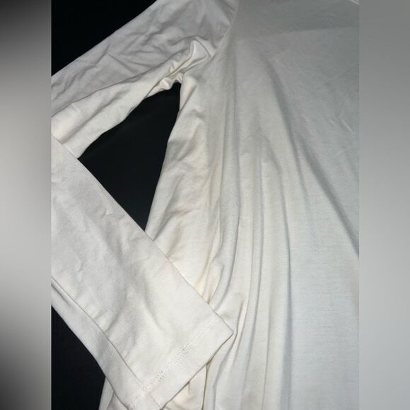 Lulu’s Just Like Vacation Ivory Long Sleeve Top Size Small EUC - Picture 5 of 9